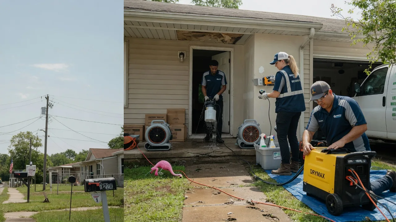 Storm Damage Water Removal in Ratcliff, TX near me